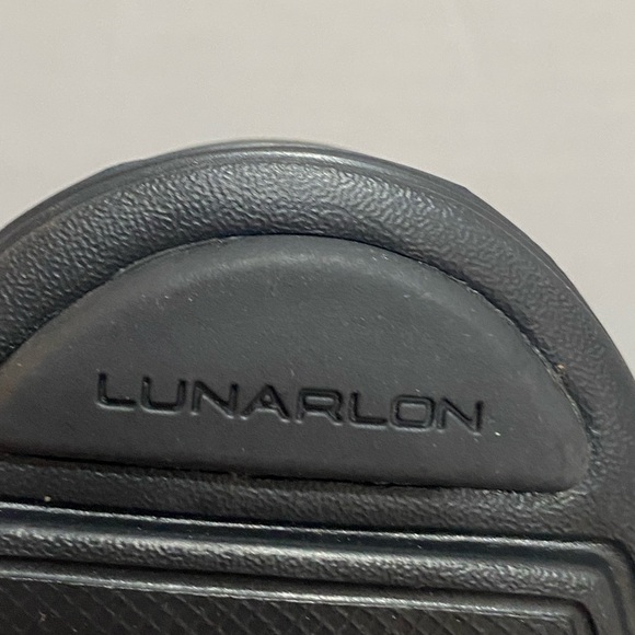 COLE HAAN LUNARGRAND LACE UP COMBAT CAP TOE BOOT BOOTS BLACK 8.5 - Picture 10 of 11